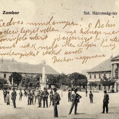 Trg Sv. Trojstva Oko 1918. Ias F 43 Inv. 765